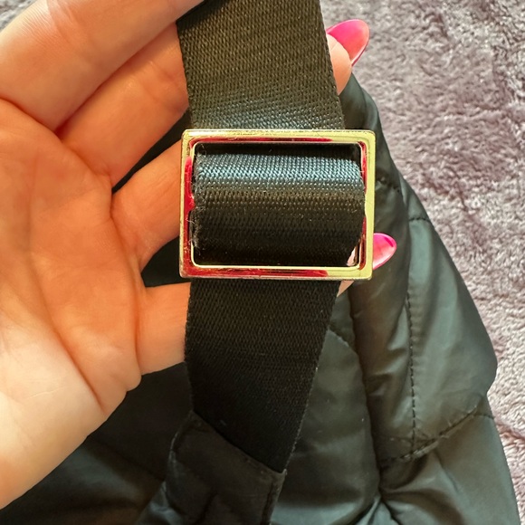 Kate Spade Black Quilted Backpack - Picture 7 of 16